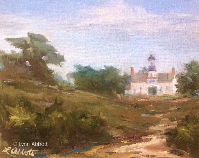 LynnAbbott_PointPinosLighthouse_8x10OilStudy