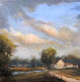 LynnAbbott_CloudWatchingatDaybreak_12x12Oil_forPortfolio