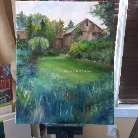 "Moving Forward toward the End Goal," ©Lynn Abbott Studios