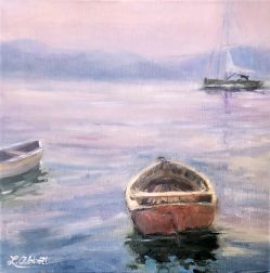 Daybreak on the Lake, Lynn Abbott