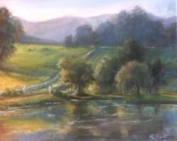 In the Quiet_16x20 Oil_Lynn Abbott for Cabell Gallery