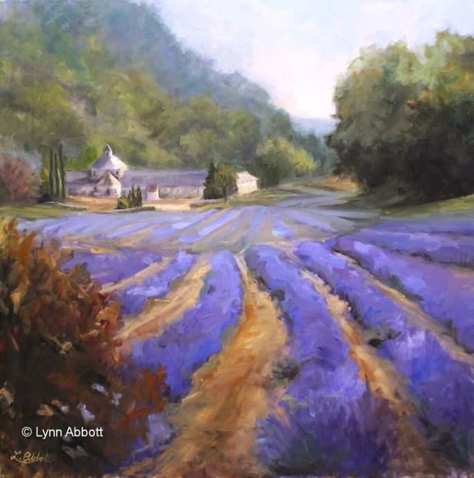 The Abbey Notre-Dame of Senanque, ©2019 Lynn Abbott